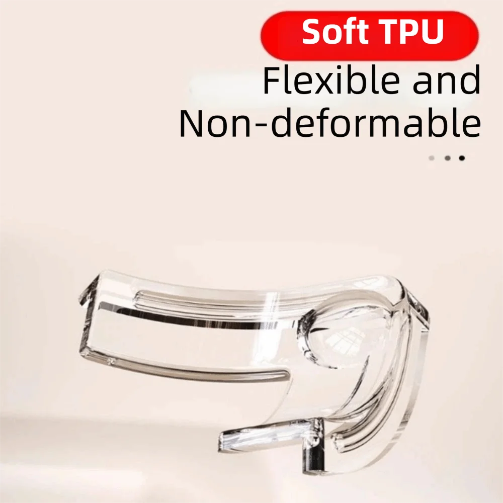 10 قطعة واقي زوايا الأثاث الشفاف سهل التقشير واقيات الزوايا الناعمة بدون رائحة حواف لاصقة مسبقة الشريط مصدات أمان #3