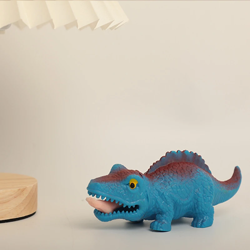 1Pcs New Cartoon Wacky Dinosaur Squeeze Squeeze Toys Children's Funny Animal Stress Relief Vent Toys Birthday Party Holiday Gift