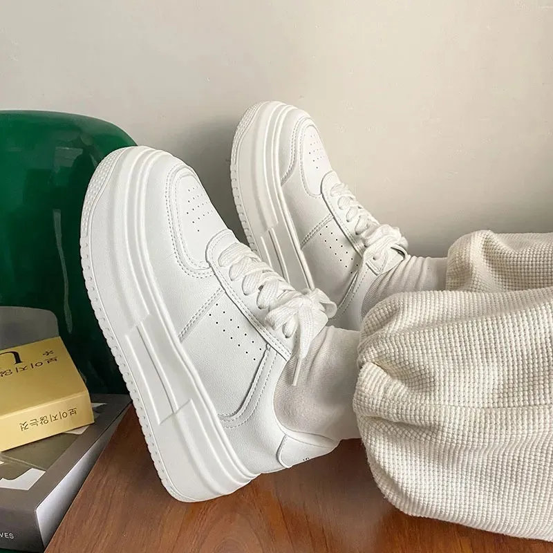 Fashion white Sneakers Women 2024 New Non-slip High Sneakers Platform Casual Sneakers Women Shoes For Women Sneakers lolita