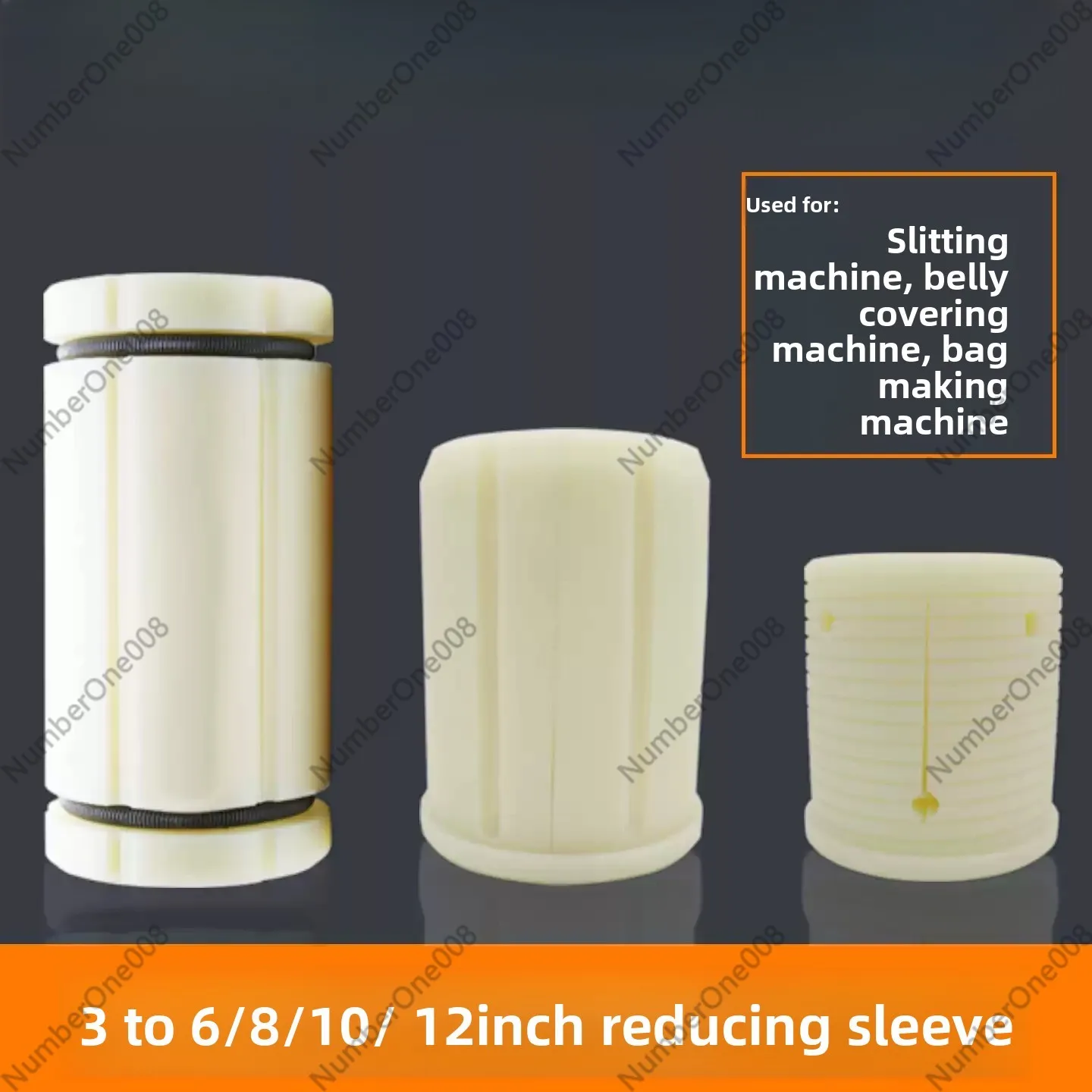 

3inch to 6inch Nylon Air Expanding Shaft, Pneumatic Adapter 150x75x250mm