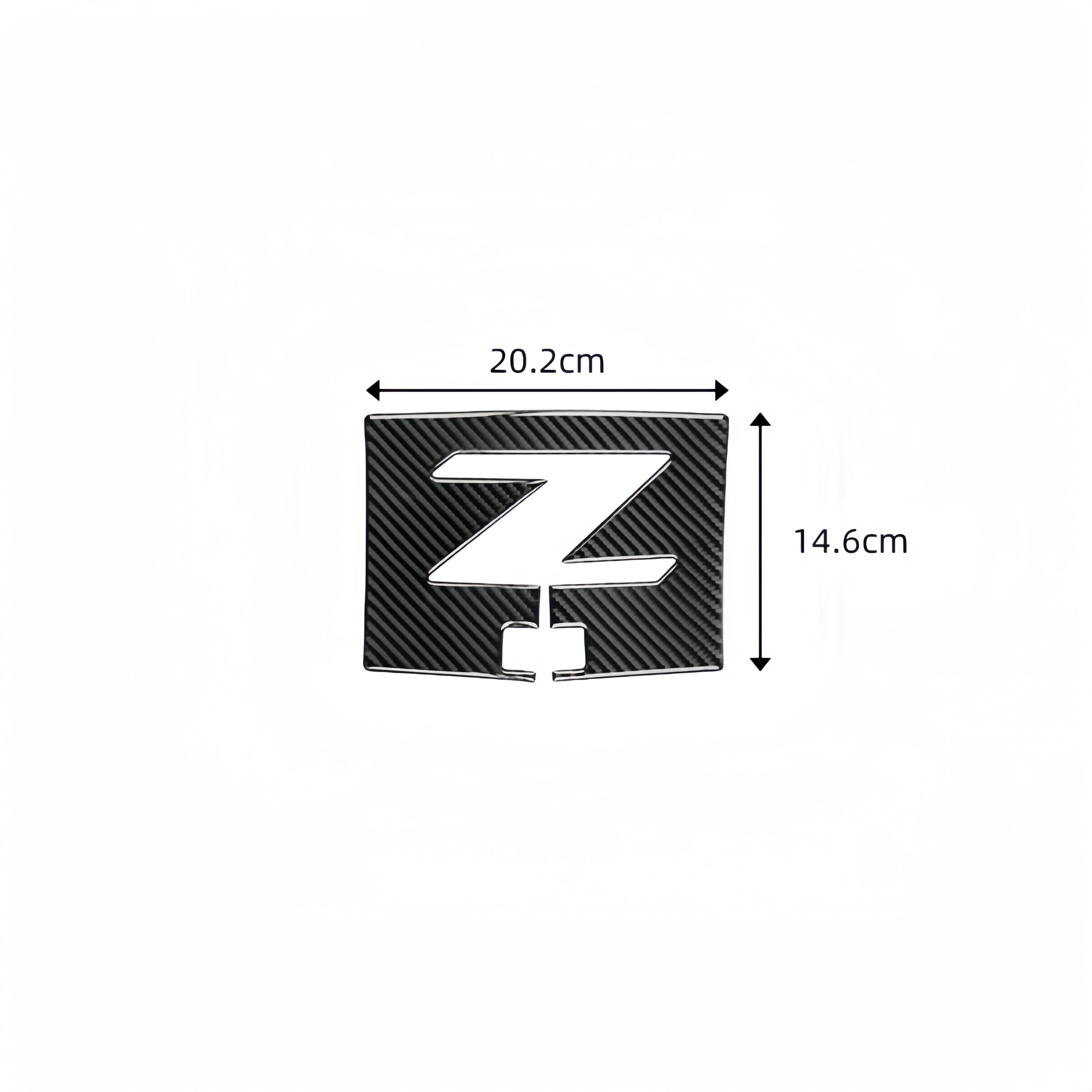 For Nissan 350Z 2003-2009 Carbon Fiber Car Central Control Navigation Screen Panel Decorative Cover Trim Sticker Accessories