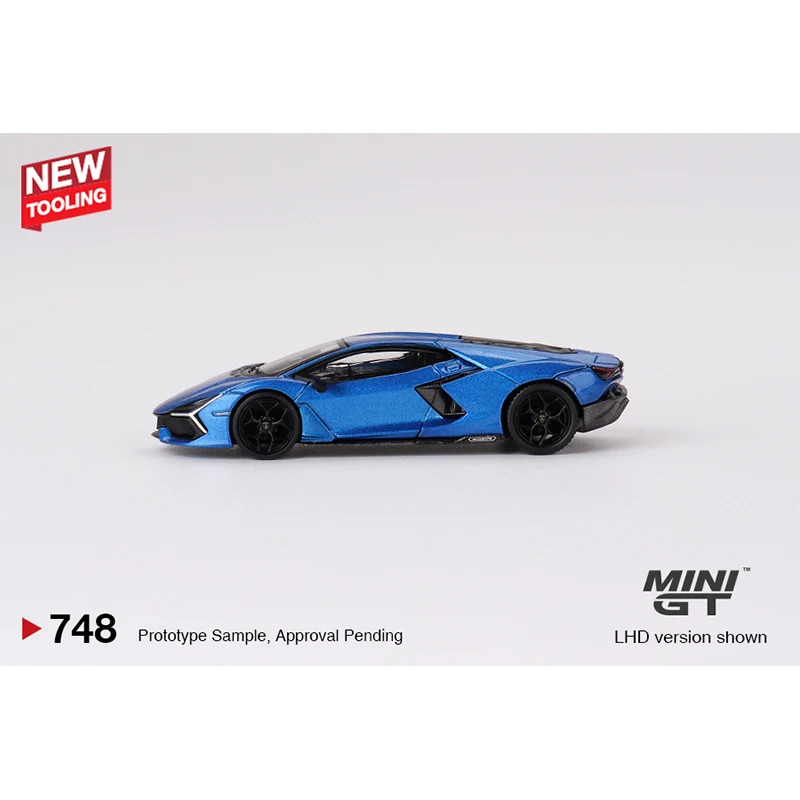 

TSM MODELS MINIGT #748 1:64 Revuelto BLUE diecast alloy car model gifts