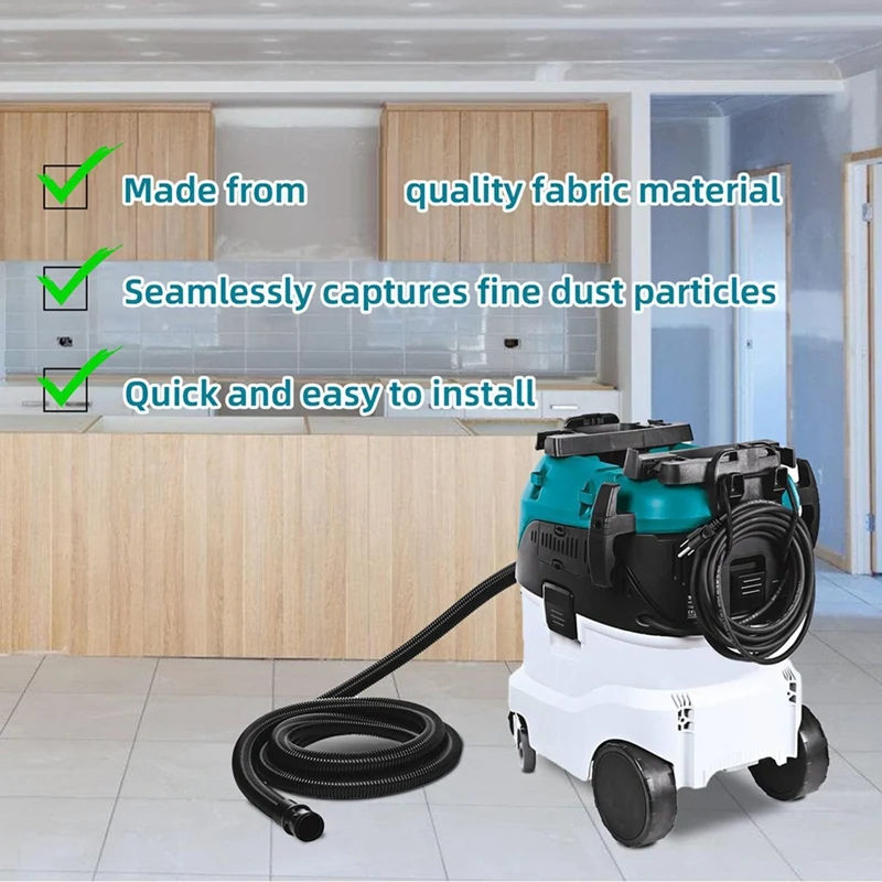 24X ว 107418353   ถุงกรองสําหรับเครื่องดูดฝุ่นแบบเปียก/แห้ง/เครื่องดูดฝุ่น รุ่น VC4210L ถุงเปลี่ยนความจุขนาดใหญ่