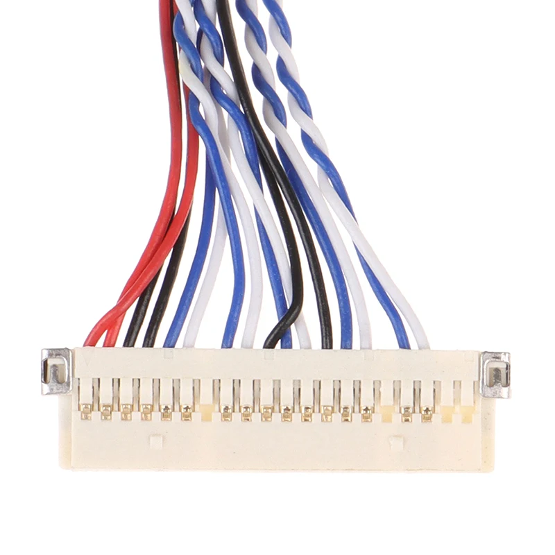 B*1PCS Universal 20Pin DF19-20-D8 1ch Signal 8 Bit LCD Screen Driver Board Line LVDS Screen Cable 1mm Pin Pitch 250mm