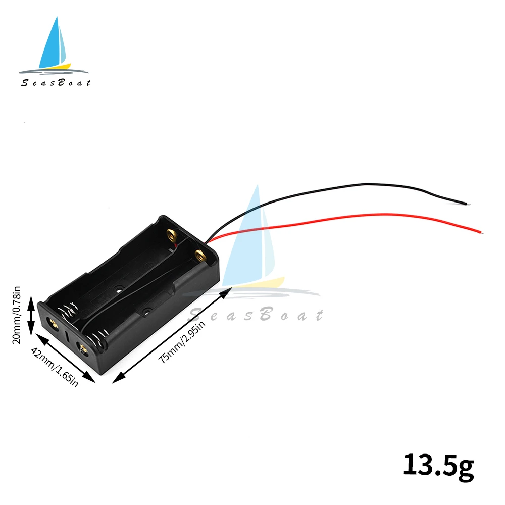 18650 Power Bank Cases 1X 2X 3X 4X 18650 pojemnik na baterie schowek Case 18650 równoległe opakowanie na baterie czarny z drut ołowiany 3.7V