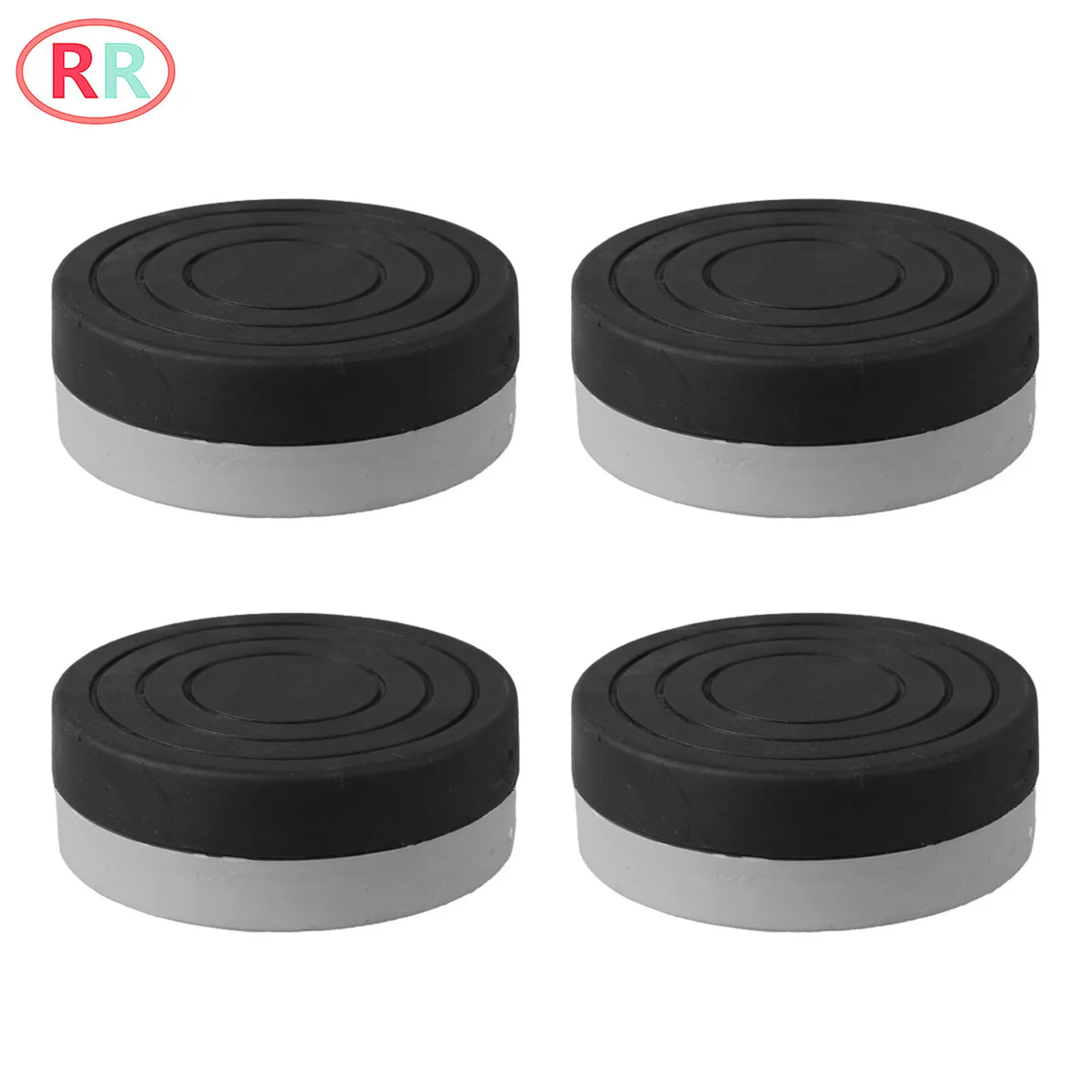 

4Pc Anti Slip Rubber Pads Washer Dryer Raise Height Feet Cushions Anti-Vibration Washing Machine Furniture Mats Floor Protectors