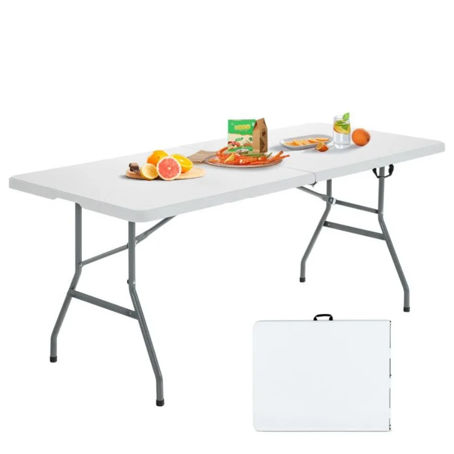 

Portable Folding Camping Table with Carrying Handle for Picnic