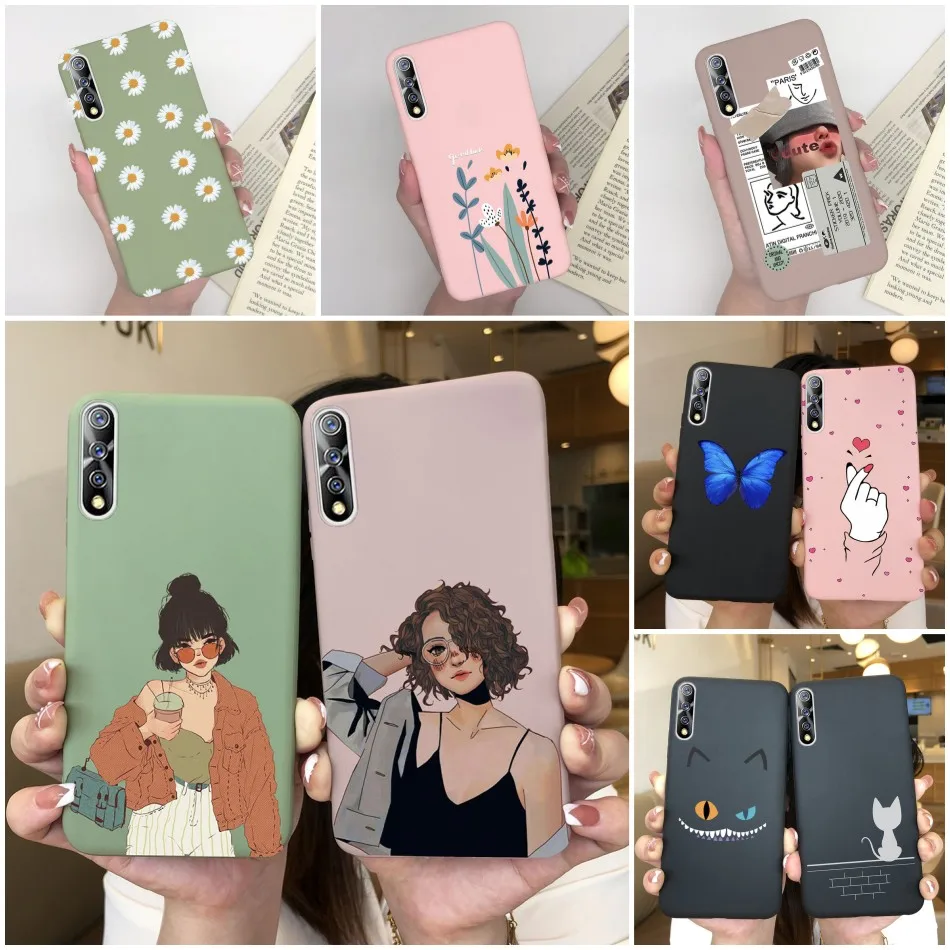 Sweet Grils Cases For Vivo IQOO Neo 3 neo3 Daisy Soft Silicone Phone Shell Back TPU Protective Cover For vivo IQOO Neo 3 Capa