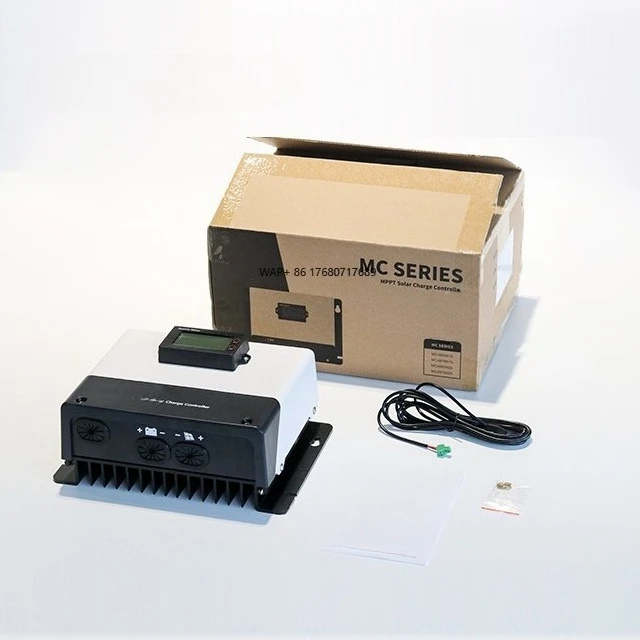 

MC 48v Series Mppt Solar Charge Controller 12v 24v 36v 48v 85a 100a Solar Panel Battery Regulator With Lcd Display