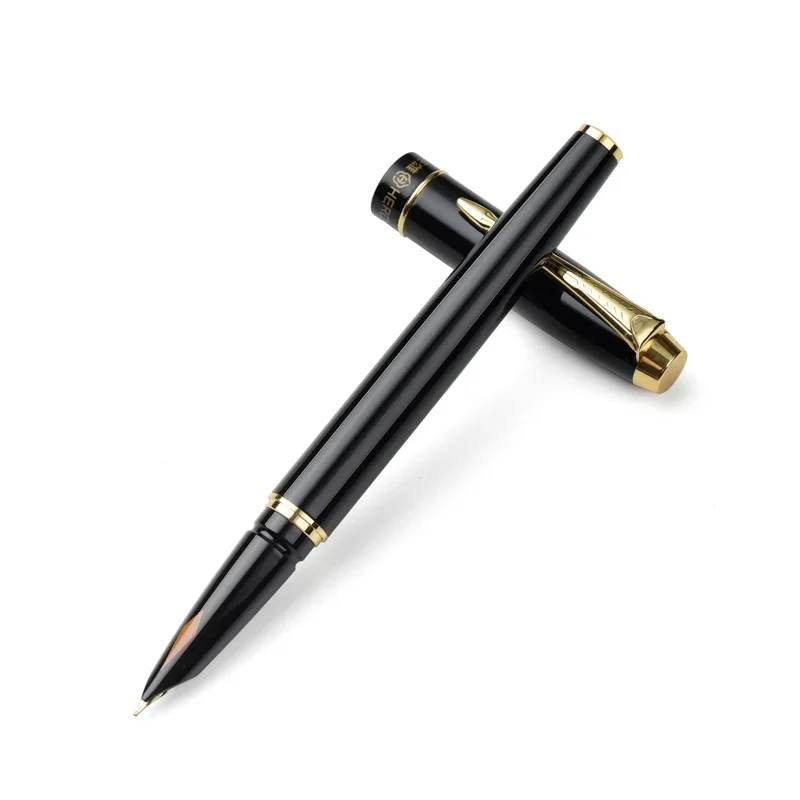 قلم حبر HERO أصلي 7025A 0.5 مم ذو طرف إيريديوم ناعم، للرجال/النساء/الطلاب، مثالي للخط واللامتحانات والمكتب والهدايا #5