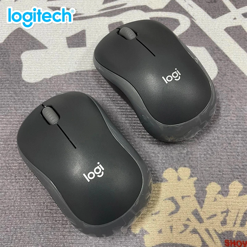 

Logitech M185 Enterprise Wireless Office Laptop/Desktop Symmetrical Mouse with Wireless 2.4G Receiver Super handy office mouse