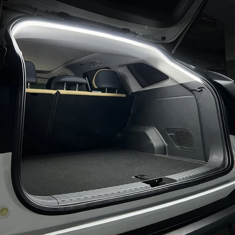 أضواء LED التعريفي التلقائي لصندوق السيارة - أضواء مستشعر الباب الخلفي لصندوق السيارة والقراءة والإضاءة الداخلية