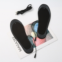 USB Heating Insole Eva Foot Warmer Portable Heater Unisex Heating Insole Winter Insole