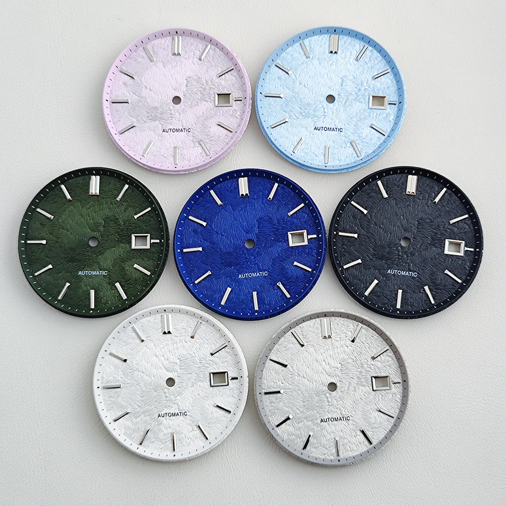 NH35 33.5mm Watch Dial for GS Install 39.5mm Sapphire Glass Diving Case Stainless Steel Strap Polishing Hands High-Quality Dial