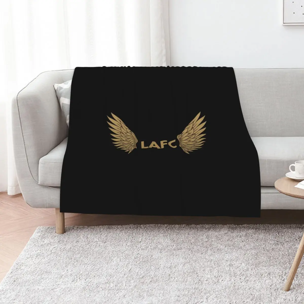 Lafc Golden Angel Wings Throw Blanket Luxury St christmas decoration for winter Beach blankets and throws Thin Blankets