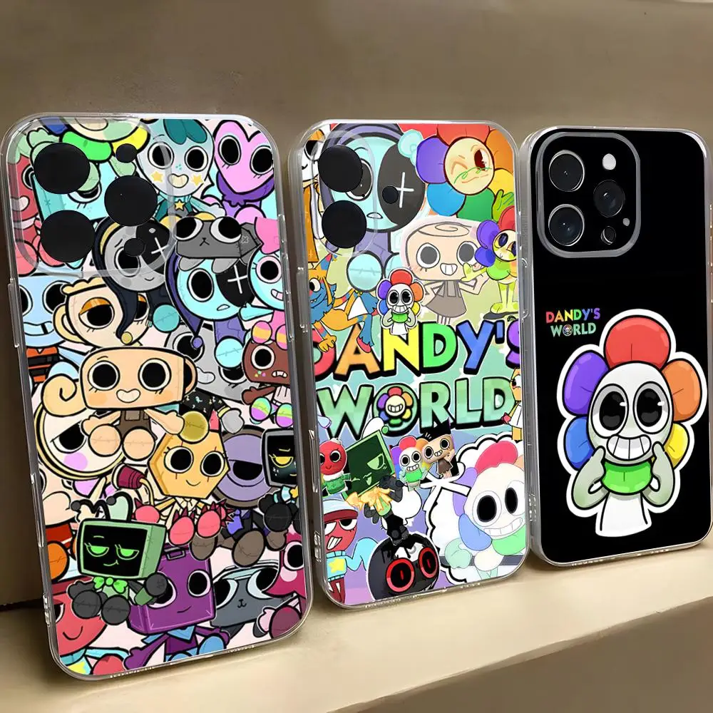 Чехол для телефона Game Dandys World для IPhone 15 Pro Max 16 Pro Max 14 13 11 12 Mini Xs X Xr 7 8 Plus Se, прозрачный чехол