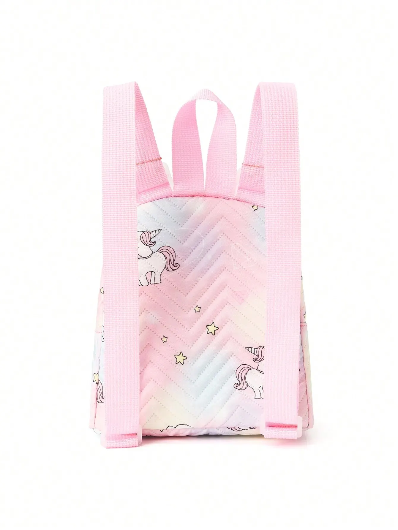 1Pc Cute Cartoon Unicorn Print Children\'S Backpack, Suitable For Girls, Kindergarten, School, Travel, Outdoor Gifts