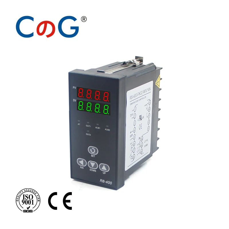 CG 48*96mm 1300 Degree Input K J PT100 0-10V 4-20mA Output SSR Relay 220V 24V 380V Thermostat 1 Alarm PID Temperature Controller