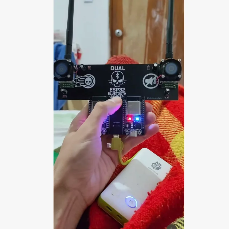 

Модуль NRF24L01 PA LNA 2.4ГГц+ESP32 для Flipper Zero, улучшенная антенна, поддержка Bluetooth, Wi-Fi, блокиратор сигналов, плата для разработки