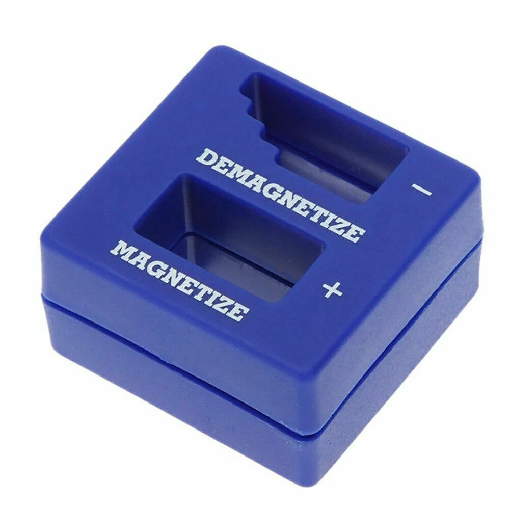 

Screwdriver Magnetizer 53*50*29mm Appliances Bits Change Degaussing Demagnetizer Steel Tips Tool 3pcs Magnetism