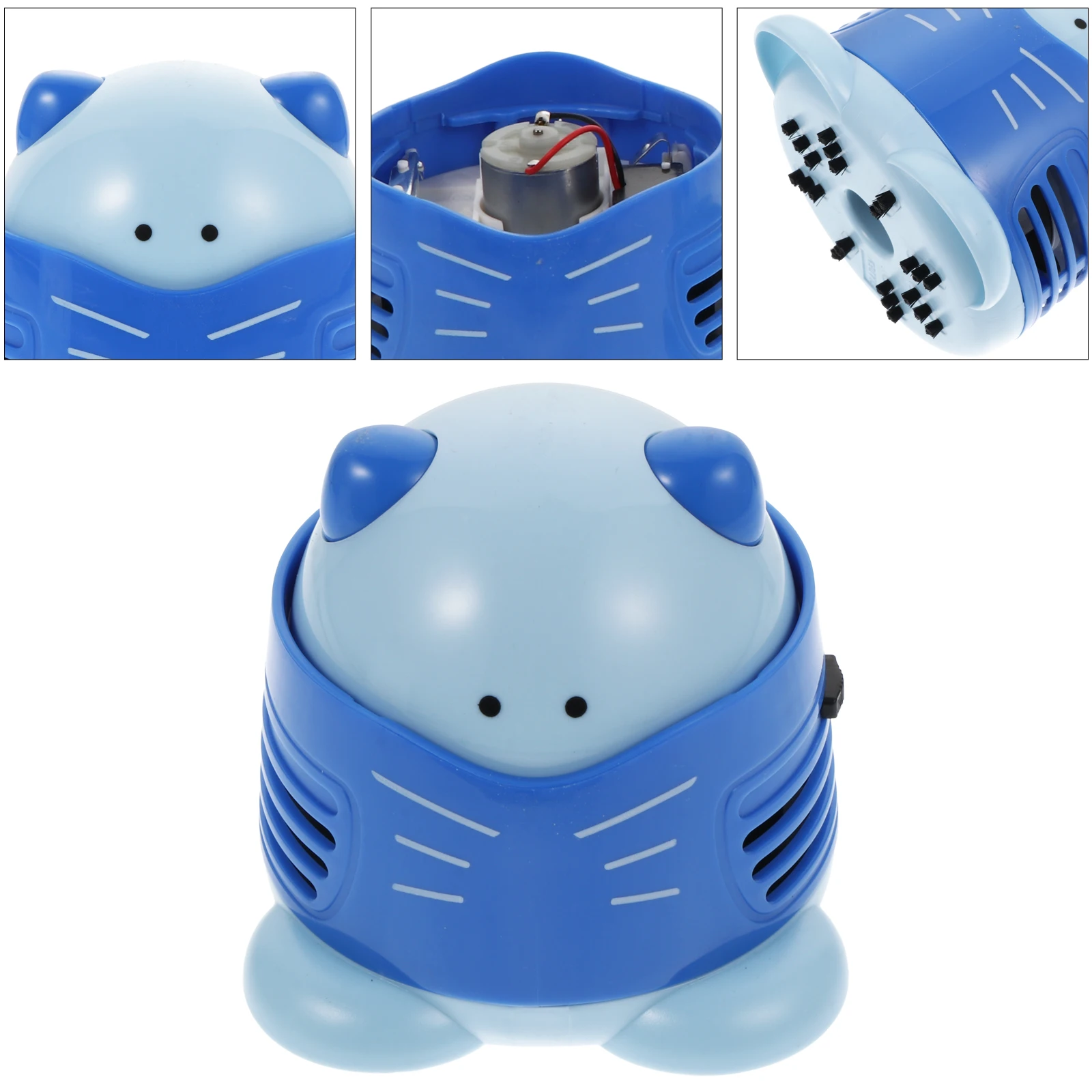 

Portable Mini Vacuum Cleaner For Car Home Office Desk Dust Collector Table Cleaner Lightweight Plastic Hair Crumbs