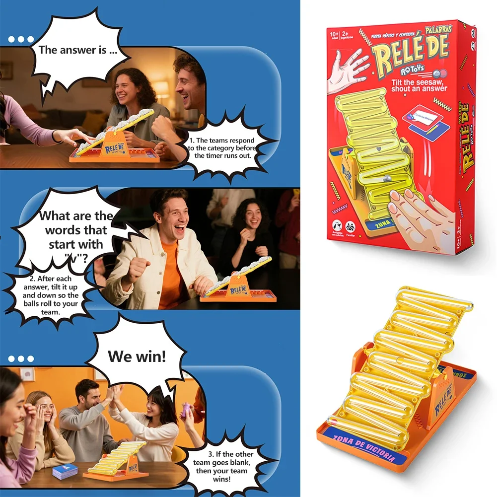 قاعدة معركة Tilt & Duel - لعبة تفاعلية شفافة على الطاولة مع تحدي موازنة الفيزياء، مثالية لمتعة الأسرة/التجمع الاجتماعي