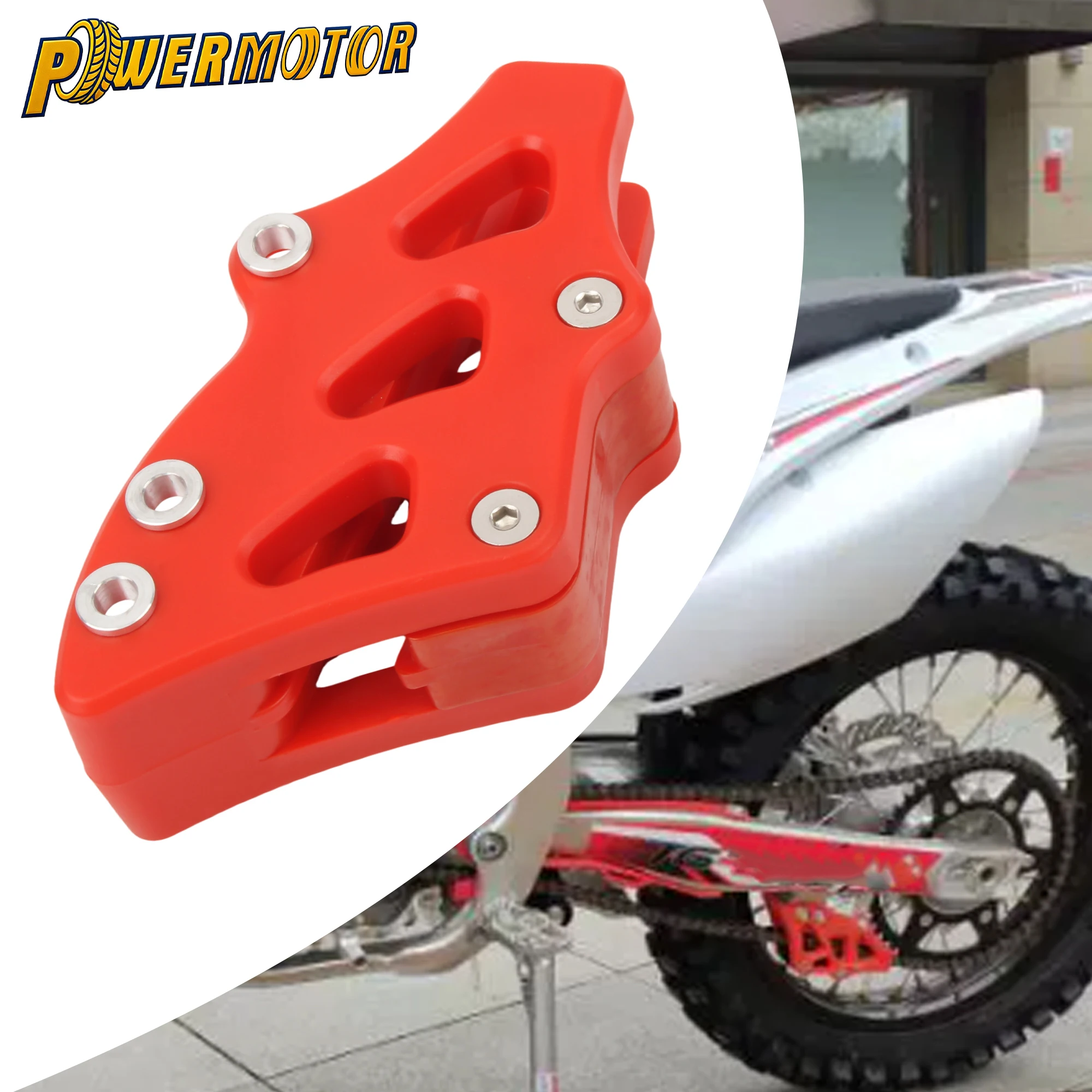 

For Honda CR CRF 125 250 450 CR125 CRF250R CRF450R Off-Road Motorcycle Chain Guide Slider Guard Rear Swingarm Slider Modified