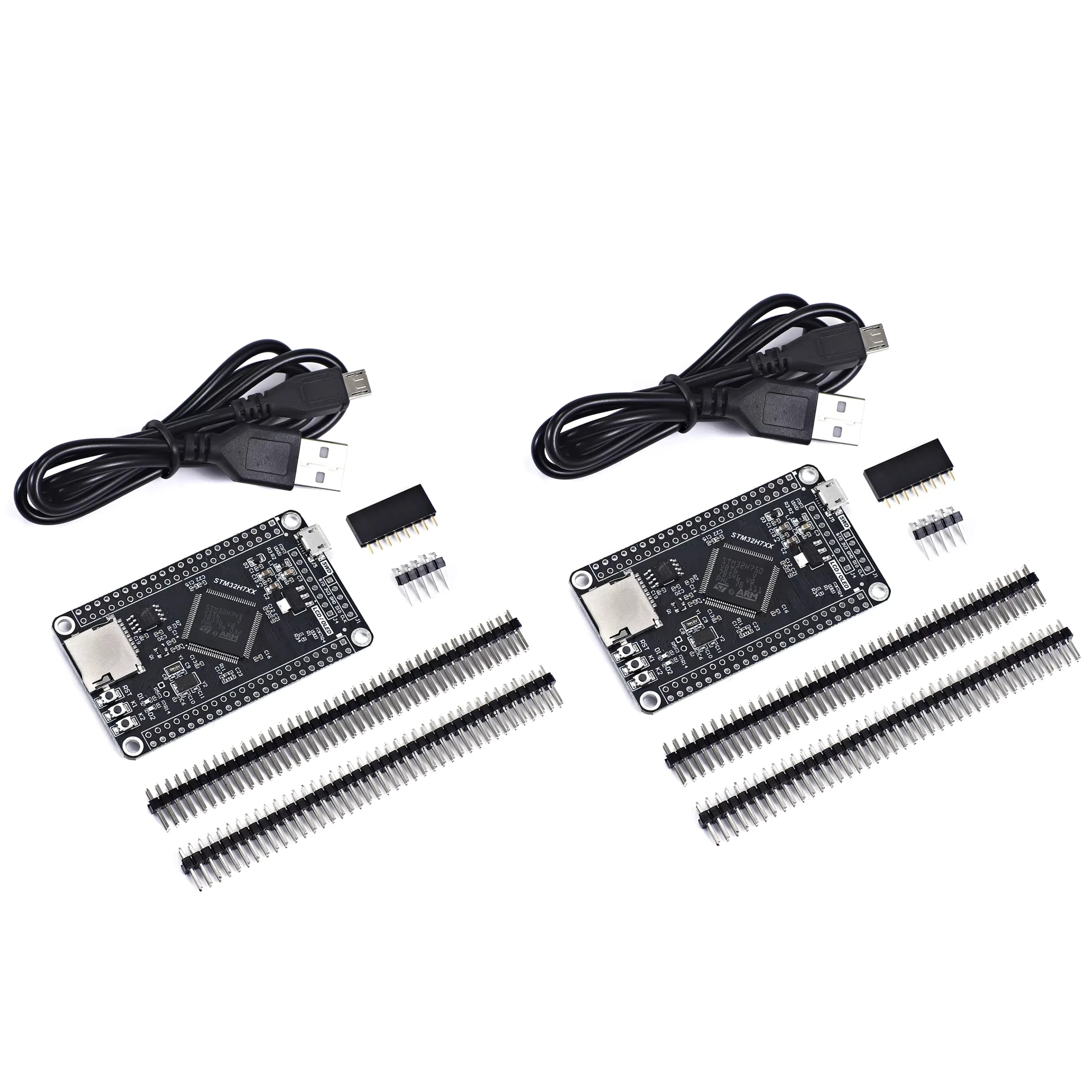 STM32H750VBT6 STM32H743VIT6 ARM STM32 الحد الأدنى وحدة لوحة تطوير النظام