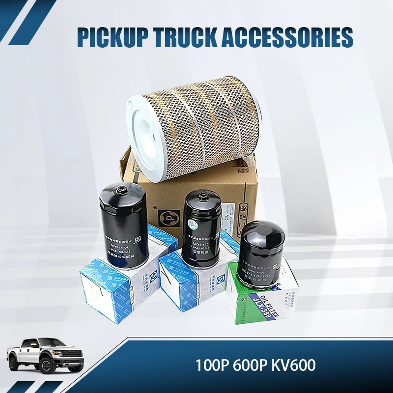 Nuevo filtro de aceite de motor HNROCK, filtro diésel, separador de aceite y agua, filtro de aire 1012011-803 1117011-PA11 100P 600P KV600 para Isuzu