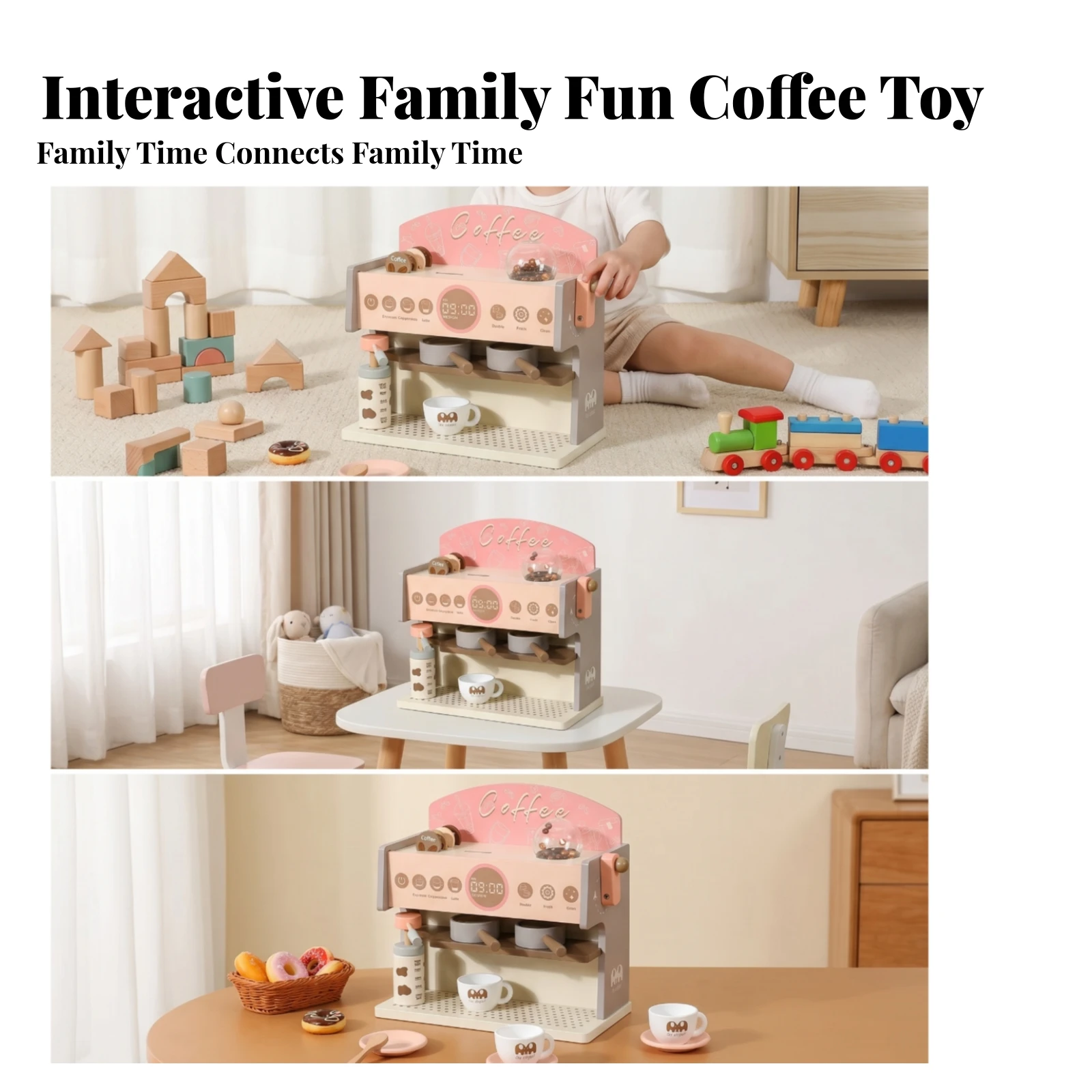 set-giocattolo-macchina-da-caffe-con-vassoio-di-scarico-rimovibile-giocattolo-in-legno-per-preparare-il-caffe-set-da-gioco-per-bambini-rosa-crema-grigio