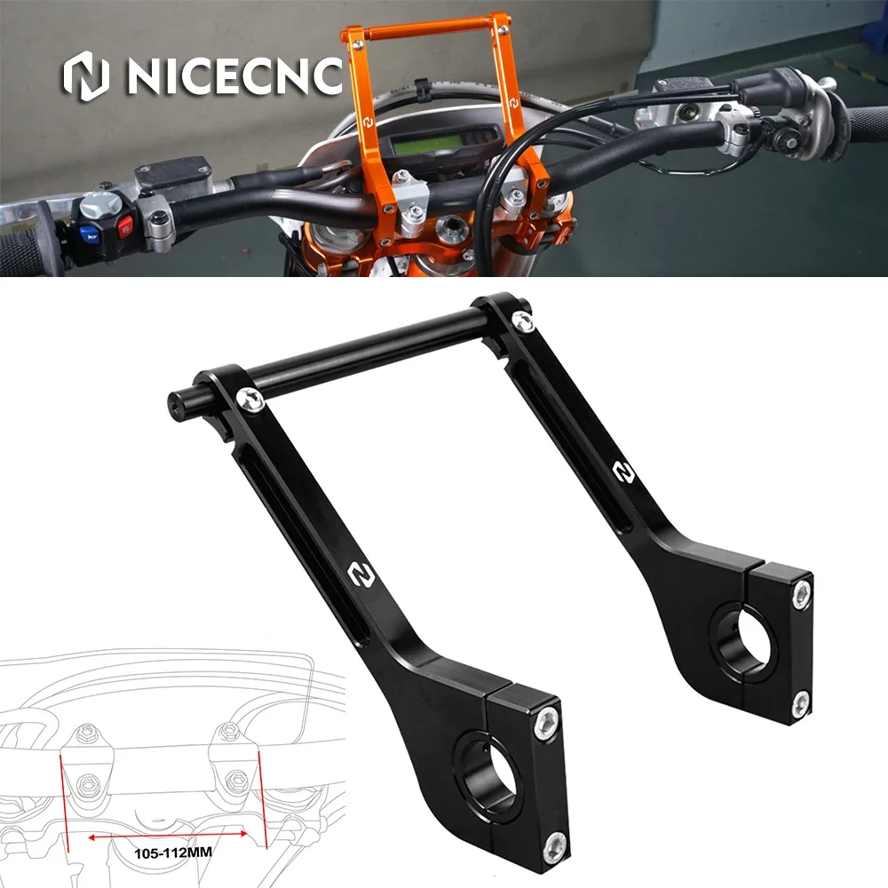 

For Husqvarna 701 Roadbook Mounting Arms for KTM 690 Enduro R 690 SMC R GPS Navigator Mount Bracket ​for Sherco Beta GasGas 700