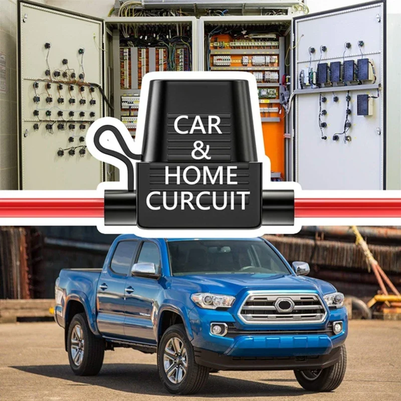 حامل فتيل محول صغير للسيارة ، مقبس تبديل قطع الأسلاك ، مقاوم للرذاذ ، مقاوم للرطوبة ، 12 فولت ، 30 أمبير #6