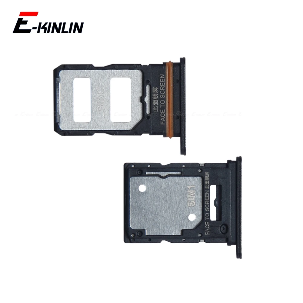 Sim Micro SD Card Socket Adapter Container Connector Holder Slot Tray Reader Parts For XiaoMi Redmi Note 12 Pro Plus Speed 4G 5G