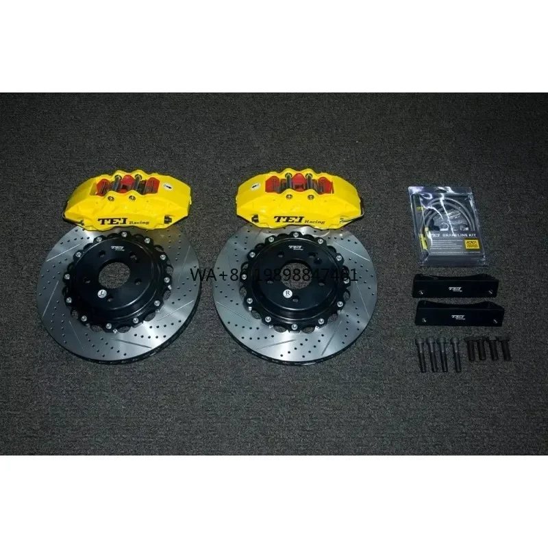 

TEI Racing Brake Caliper For 320i F35 Upgraded Big Brake Kit 6-Piston Caliper with 355x32mm Disc Front 18Inch Wheels