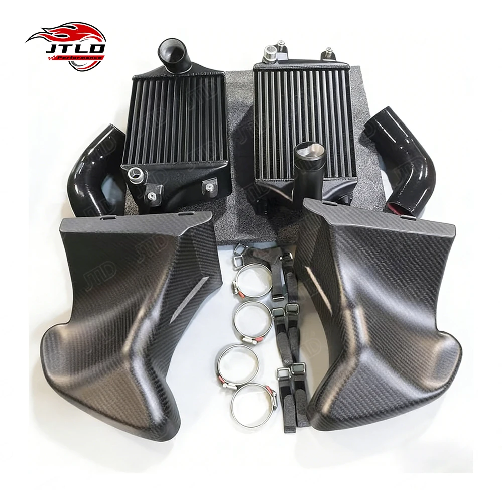 For Porsche 991.2 3.0L Turbo - Upgraded Intercooler Set With Piping, Improves Cooling Efficiency & Horsepower, Easy Install