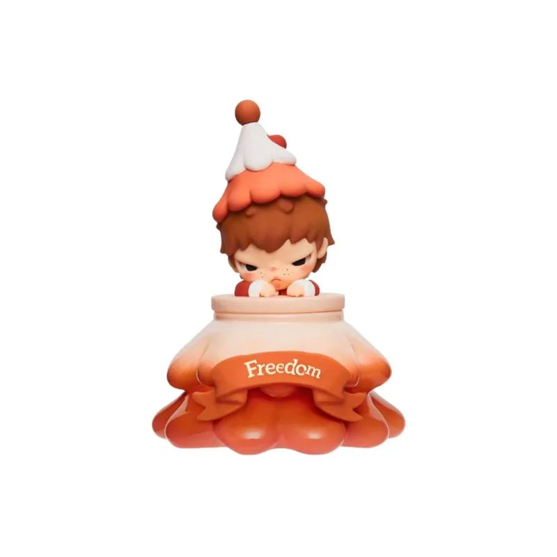 POPMART سلسلتك الأكثر ثمينة، صندوق شمعة معطرة، هدايا عيد ميلاد محيطية، منتج أصلي