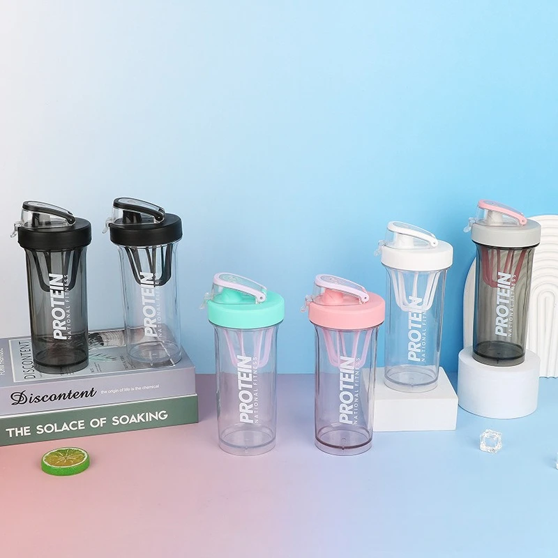 

Shaker Protein Bottle Powder Shake Cup Large Capacity Water Bottle Mixing Cup Body Building Exercise Mixing Bottle