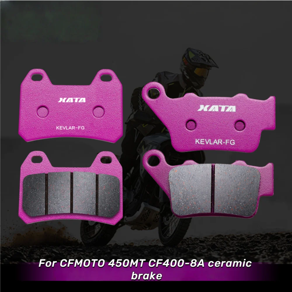 

For CFMOTO 450MT CF400-8A modified disc brake pads high-quality ceramic brake pads motorcycle accessories