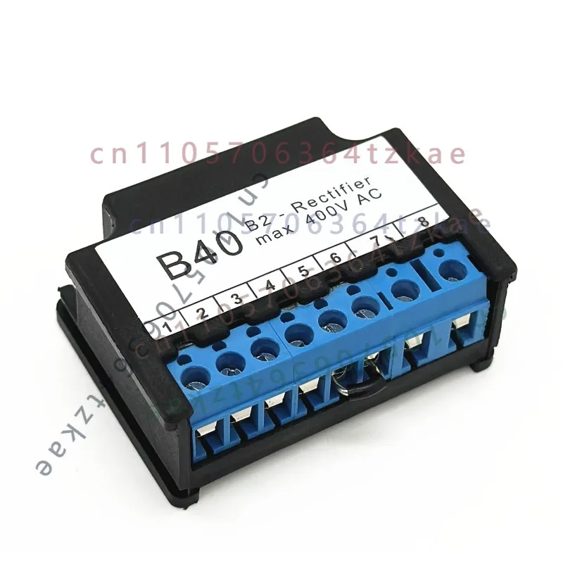 1pcs Replace B40 B2-Rectifier Motor Brake Rectifier Max 400VAC Electromagnetic Brake Rectifier Module