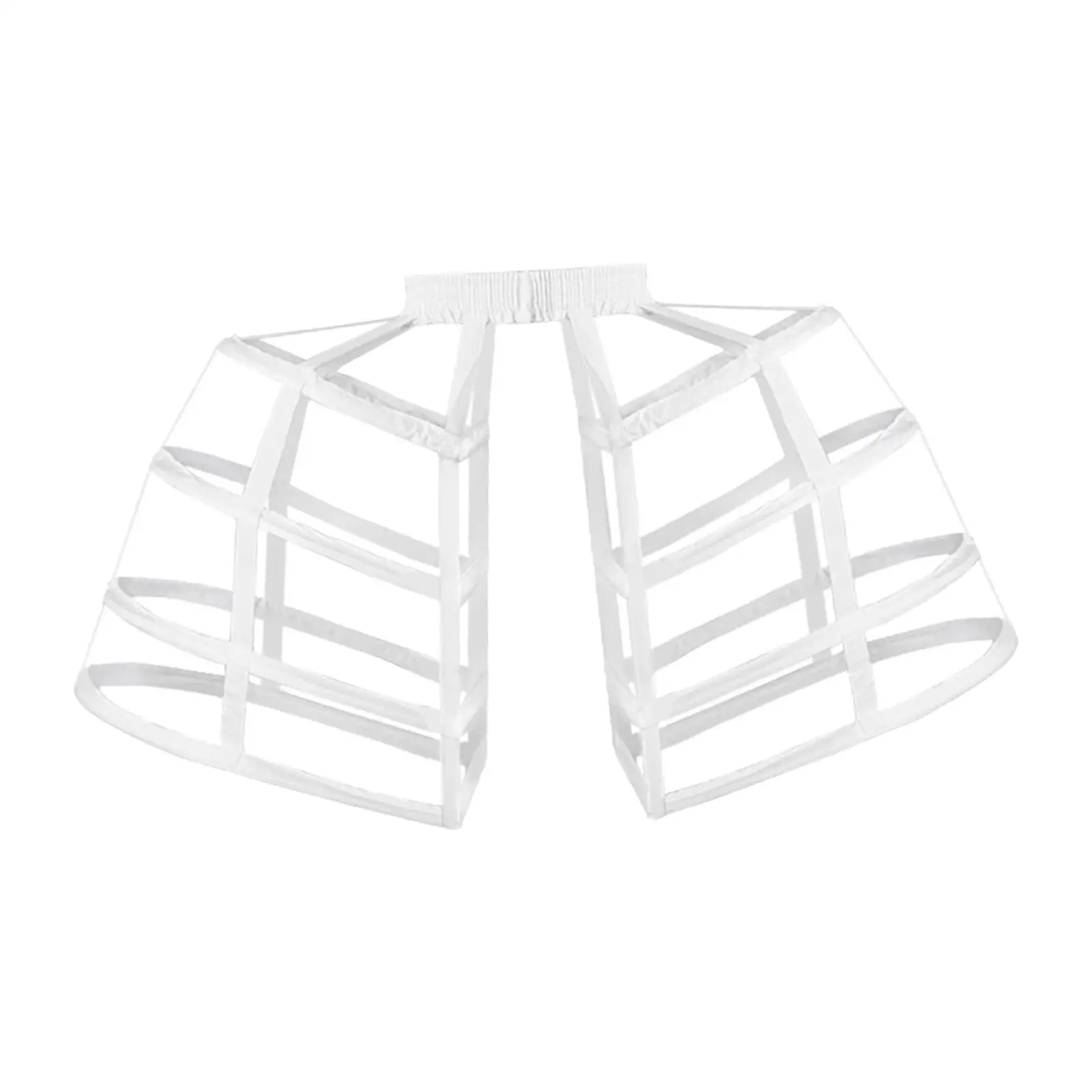 Jupon en crinoline pour femme, sous-jupe en crinoline, jupe en cerceau, 3 cerceaux pour robe