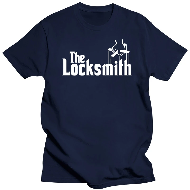 T Shirts Fashion Youth Round Collar Customized T-Shirts The Locksmith Summer New Men Cotton T-Shirt