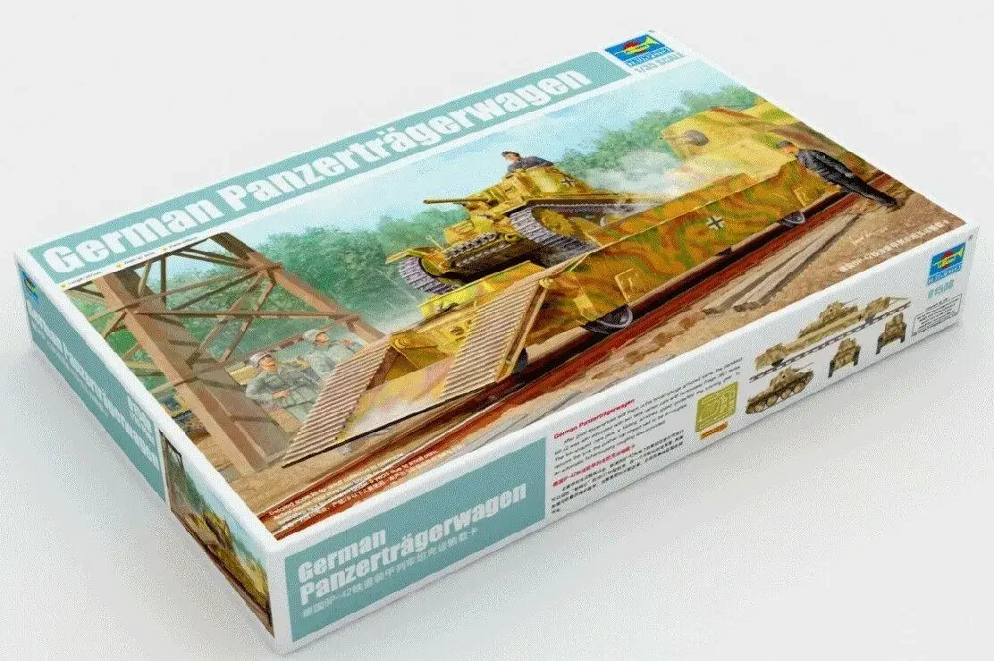 

Trumpeter 01508 1/35 немецкий комплект пластиковой модели Panzertragerwagen в сборе