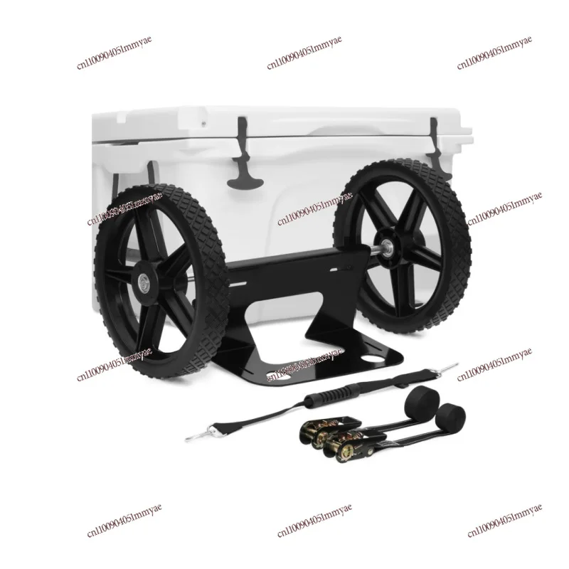 Portable Wheel Set Freezer Truck Outdoor Freezer Truck