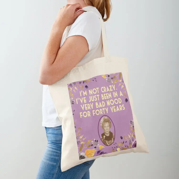 

Steel Magnolias Movie Ousier Boudreaux Bad Mood Quote Southern Humor Tote Bag shopping trolley bag tote bags cloth bags