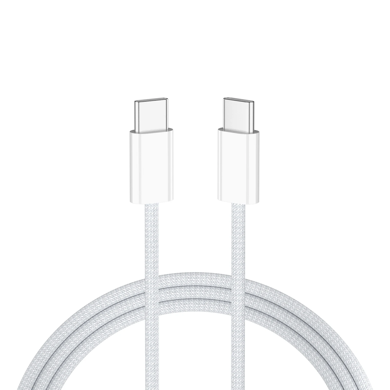 Type C to Type C Braided Data Cable For iPhone 15 plus 15Pro Max  Fast Charger Cable For Samsung Galaxy S24/S23/S22/S21 Laptop