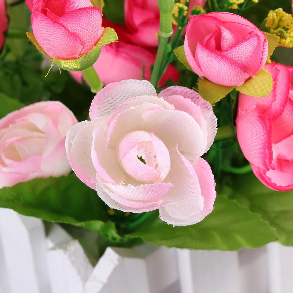 

Artificial Flowers Artificial Flowers Fence Cm Pink Fence Plants for Outdoors Indoor Decoration Office MaterialFlowers