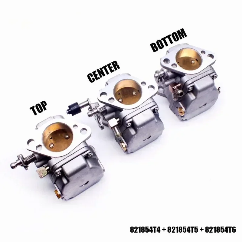 OUNENG Brand NEW 821854T4 821854T5 821854T6 Carburetor Kit OUTBOARD MOTOR 3 IN Pack 1999-2006 40 HP 2 Stroke Boat Engine