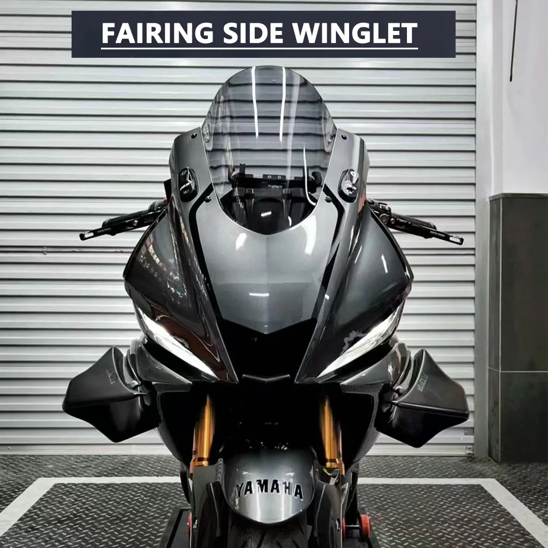 جديد لياماها YZF R1 2015-2023 R1M R3 R25 2019-2024 دراجة نارية الهوائية الجناح عدة الثابتة الجناح هدية