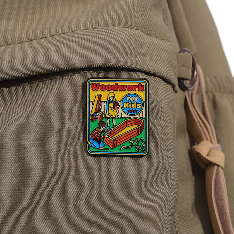 Horror Cartoon Flim TV Character Enamel Pins Halloween Backpack Clothes Brooches Decorative Jewelry Accessories Lapel Badge Gift