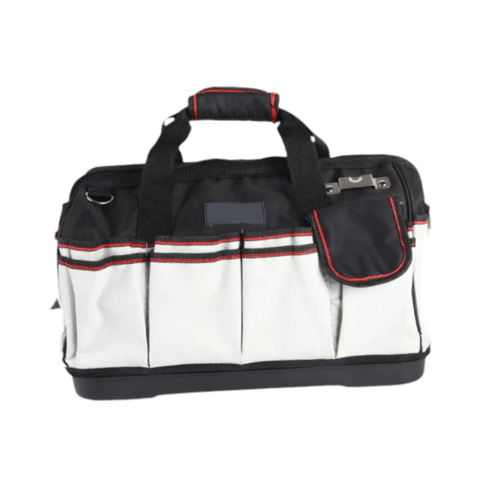 Tool Bag Heavy Duty Tool Bag Wide Mouth Multipurpose Tool Organizer Bag for Plumber Cable Repairman Electrician Work Tools